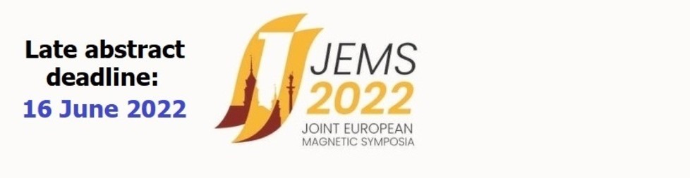 JEMS2022 Late abstracts till 16 June!
