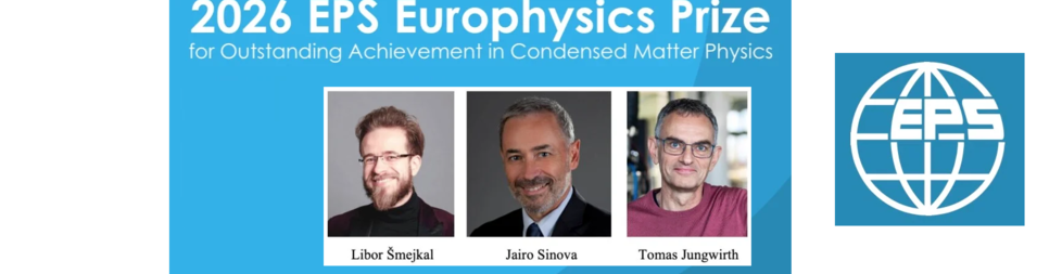 2026 Europhysics Prize for the discovery of altermagnetism