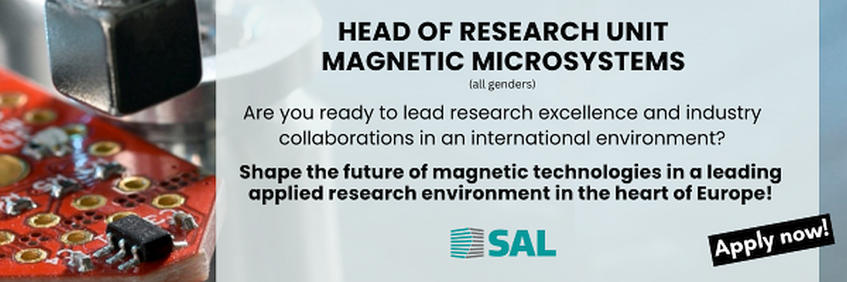 SAL Job offer: Head of Magnetic Microsystem Technologies